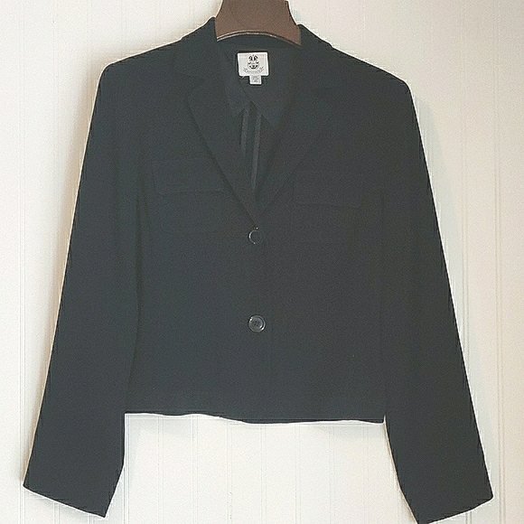 Black Renfrew Two Button Blazer 10 - Picture 1 of 5